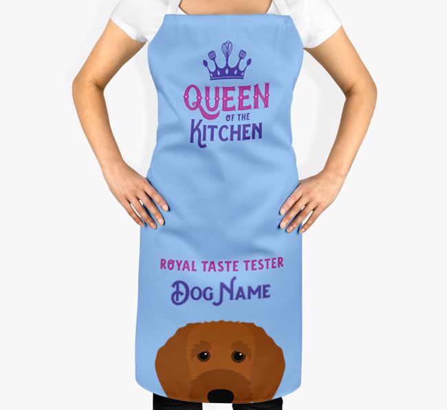 Queen of the Kitchen: Personalised {breedFullName} Apron